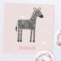 Cute Zebra Pink Party