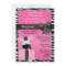 Cute Zebra Present Baby Shower Invitation