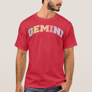 Cute Zodiac Sign Astrology Gemini T-Shirt