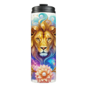 Cute Zodiac Sign/Leo Thermal Tumbler