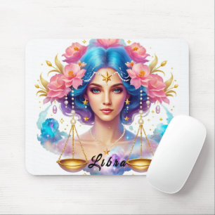 Cute Zodiac Sign/Libra Mouse Mat