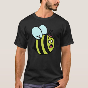 Cute Zombie Bee Zombee Halloween Graphic  Sarcasti T-Shirt