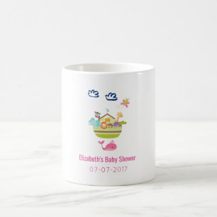 Cute Zoo Animal Ark Birth baby Shower Coffee Mug