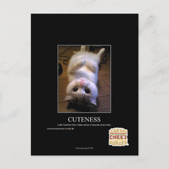 Cuteness 2 postcard (Front)