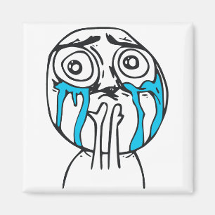 Cuteness Overload Cute Rage Face Meme Magnet