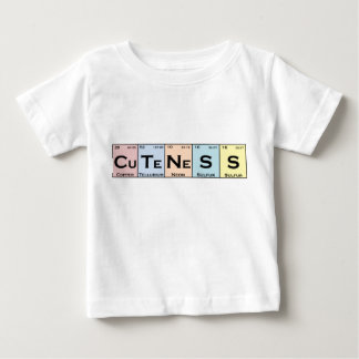 CuTeNeSS periodic elements infant tee