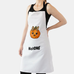 CuteOrange Little Pumpkin Halloween Customise Name Apron