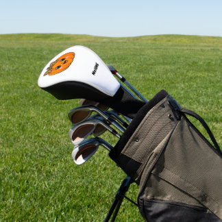 CuteOrange Little Pumpkin Halloween Customise Name Golf Head Cover