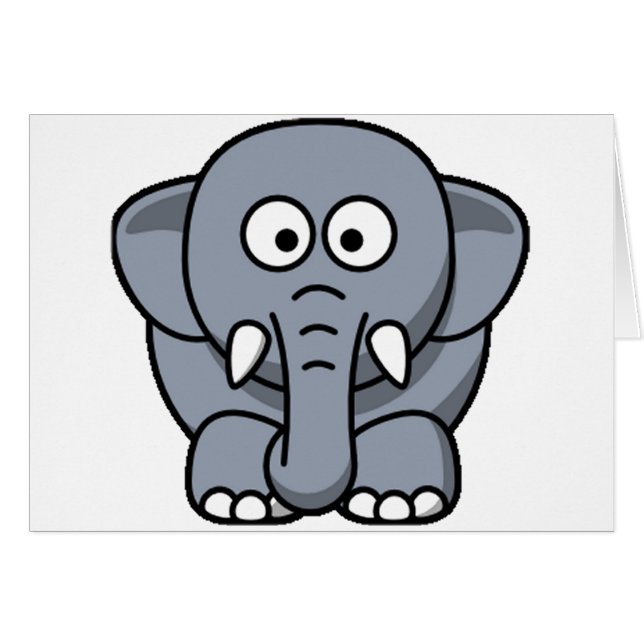 Cuter Elephant (Front Horizontal)