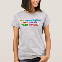 Cuter Grandkids Women's Basic T-Shirt