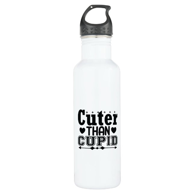 Cuter Than Cupid 710 Ml Water Bottle (Front)