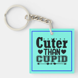 Cuter Than Cupid Key Ring