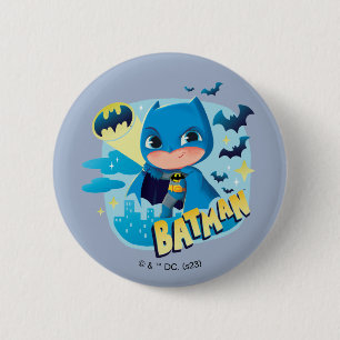 Cuter Than Cute Batman 6 Cm Round Badge