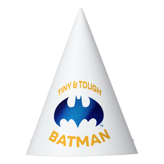 Cuter Than Cute Tiny & Tough Batman Party Hat (Front)