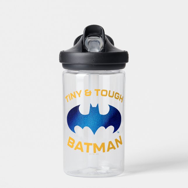Cuter Than Cute Tiny & Tough Batman Water Bottle (Front)