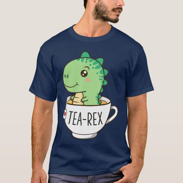 CuteRe Dinosaur Kawaii Funny Gifts for Men Women K T-Shirt (Front)