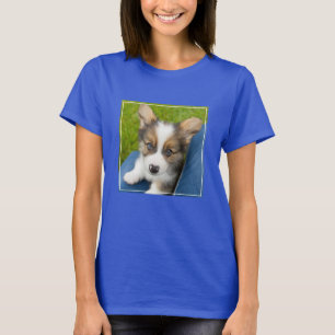 Cutest Baby Animals   Baby Corgi in My Lap T-Shirt