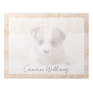 Cutest Baby Animals Baby Corgi Notepad