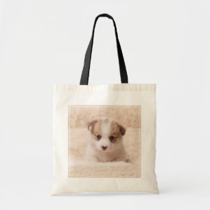 Cutest Baby Animals Baby Corgi Tote Bag