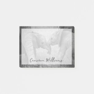 Cutest Baby Animals Baby Elephants Greeting Post-it Notes