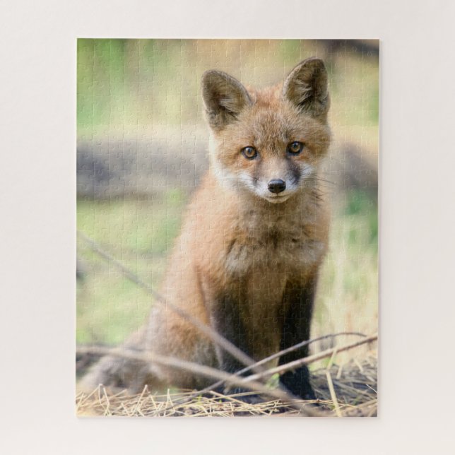 Cutest Baby Animals | Baby Fox Jigsaw Puzzle (Vertical)