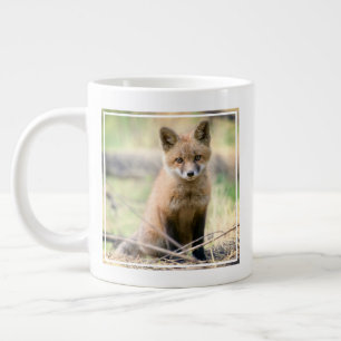 Cutest Baby Animals Baby Fox Large Coffee Mug