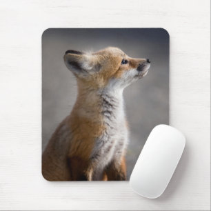 Cutest Baby Animals   Baby Fox Portrait Mouse Mat
