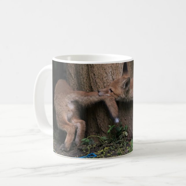 Cutest Baby Animals | Baby Foxes Playing Coffee Mug (Front Left)