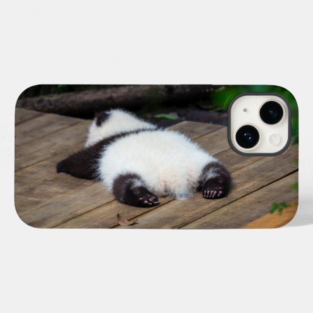 Cutest Baby Animals | Baby Giant Panda Sleeping Case-Mate iPhone Case (Back (Horizontal))