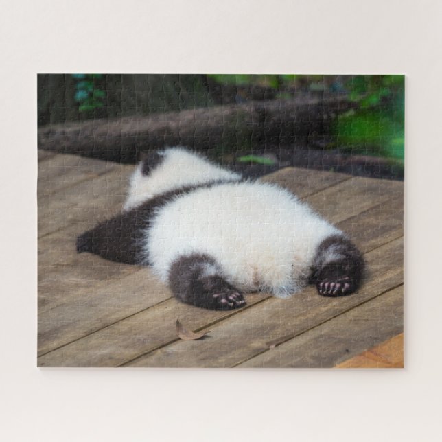 Cutest Baby Animals | Baby Giant Panda Sleeping Jigsaw Puzzle (Horizontal)