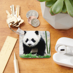 Cutest Baby Animals Baby Panda Bear Key Ring