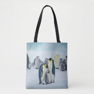 Cutest Baby Animals   Baby Penguin Feeding Tote Bag