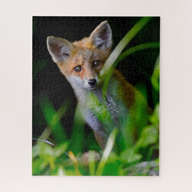 Cutest Baby Animals | Baby Red Fox Jigsaw Puzzle (Vertical)