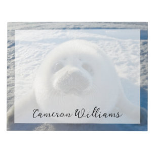 Cutest Baby Animals   Baby Seal Notepad