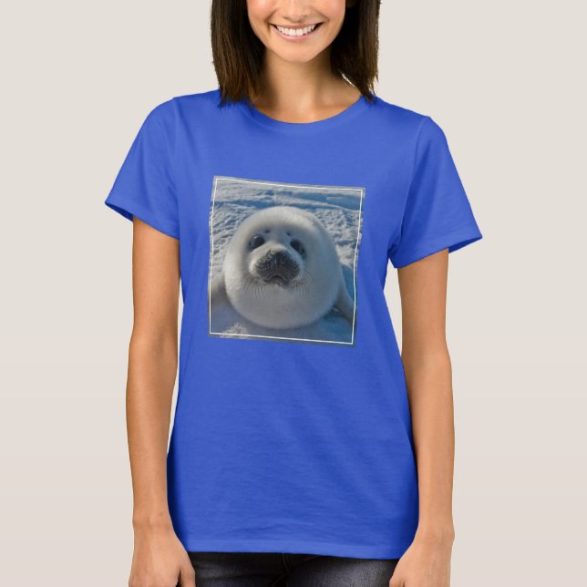 Cutest Baby Animals | Baby Seal T-Shirt (Front)
