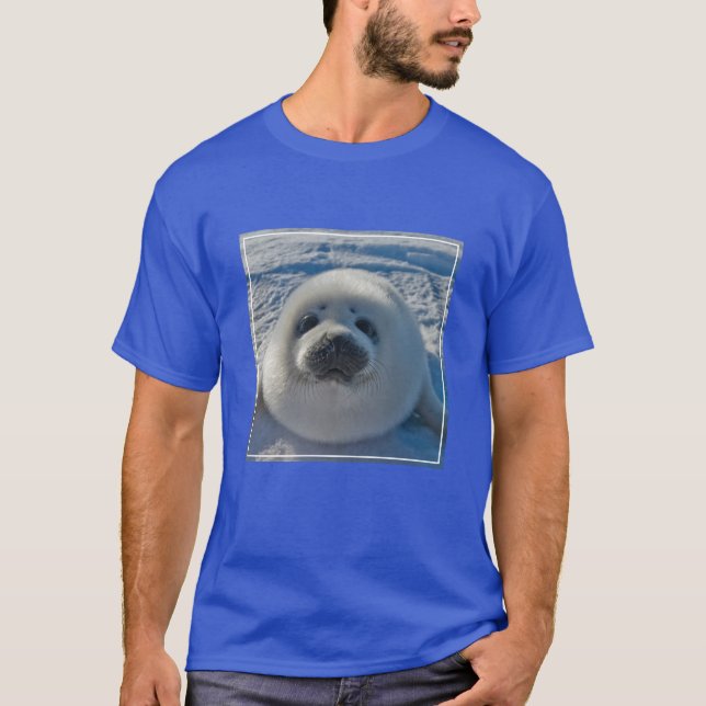 Cutest Baby Animals | Baby Seal T-Shirt (Front)