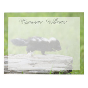 Cutest Baby Animals Baby Skunk Notepad