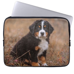 Cutest Baby Animals Bernese Mountain Dog Laptop Sleeve