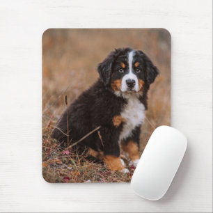 Cutest Baby Animals   Bernese Mountain Dog Mouse Mat