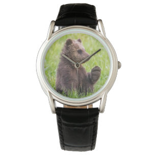 Cutest Baby Animals   Brown Bear Cub Wave Watch