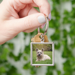 Cutest Baby Animals   Cairn Terrier Dog Key Ring