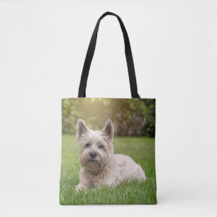 Cutest Baby Animals   Cairn Terrier Dog Tote Bag