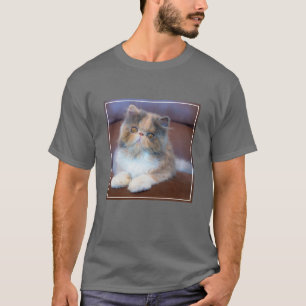 Cutest Baby Animals   Calico Persian Kitten T-Shirt