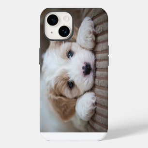 Cutest Baby Animals Cavashon Puppy iPhone 14 Case