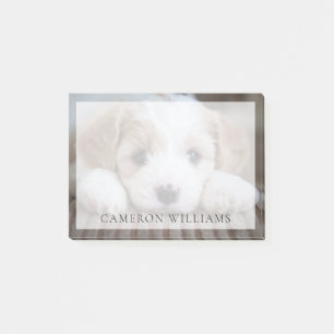 Cutest Baby Animals Cavashon Puppy Post-it Notes