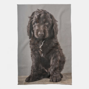 Cutest Baby Animals Cockapoo Puppy Tea Towel