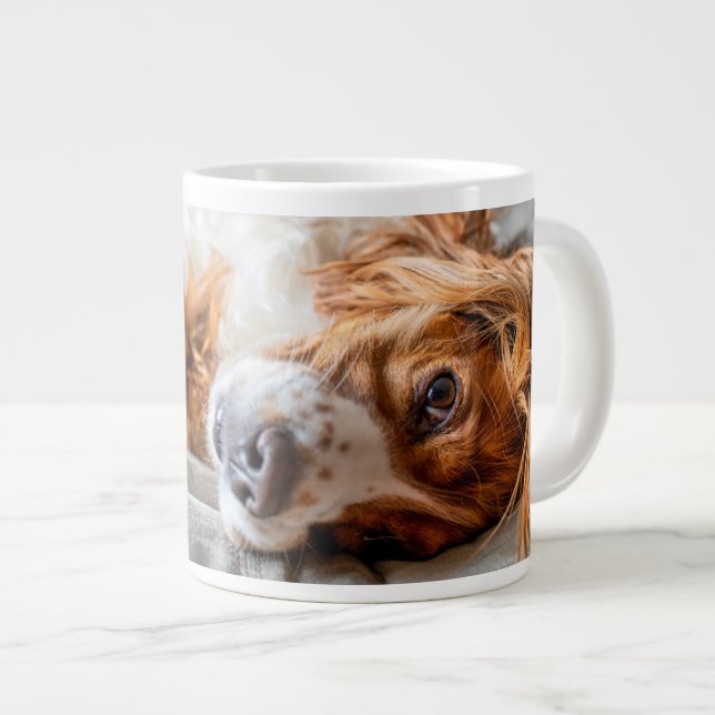 Cutest Baby Animals | Cocker Spaniel Large Coffee Mug (Front Right)