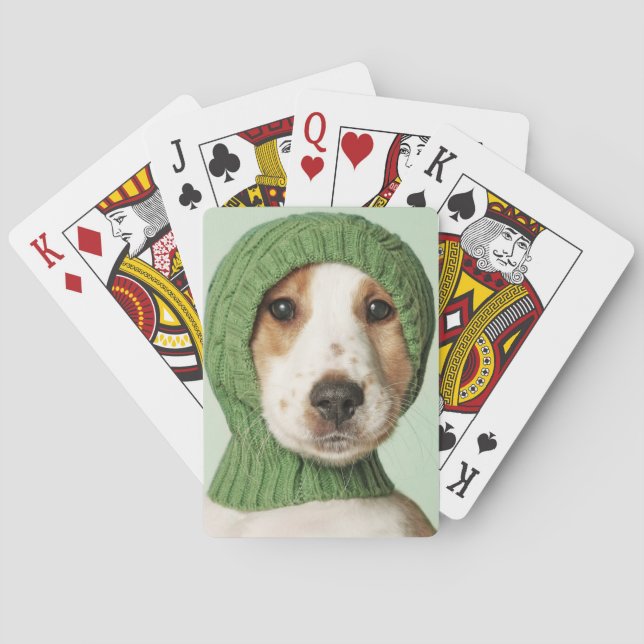 Cutest Baby Animals | Cocker Spaniel Puppy Playing Cards (Back)
