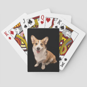 Cutest Baby Animals Corgi Puppy Smile Playing Cards
