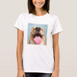 Cutest Baby Animals Corgi Tongue T-Shirt